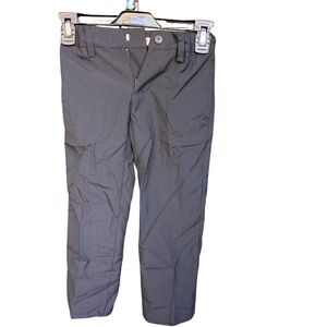 Cat And Jack Adjustable Waist Black Uniform Pants Size 4